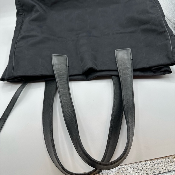 Authentic CHANEL Nylon Travel Tote Bag Handbag - Picture 12 of 16